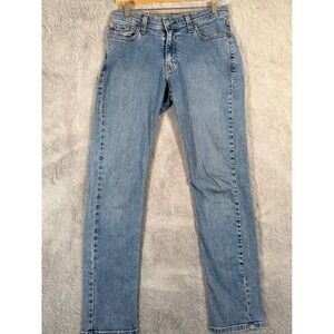 Levis 511 Slim Fit Jeans Mens Size 30x31 Light Wash Denim Blue Cotton Pants READ